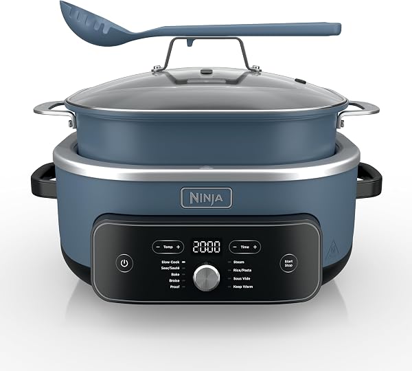 Ninja PossibleCooker PRO Plus 9-in-1, 8.5-qt, Blue Macaron, MC2001