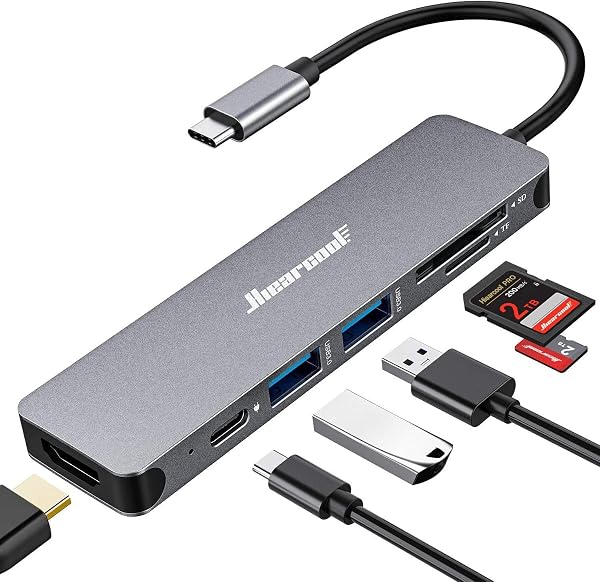 Hiearcool 7-in-1 USB C Hub