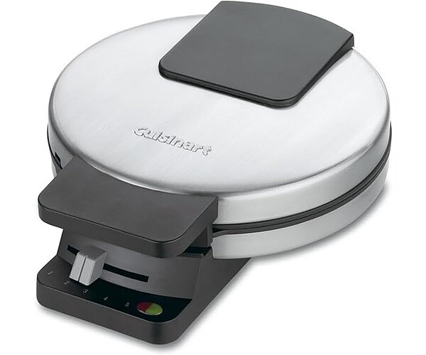 Cuisinart Waffle Maker, 5-Setting Browning Control, Stainless Steel