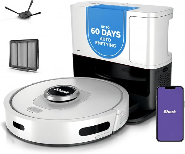 Shark AI Ultra Robot Vacuum with 60-Day Self-Emptying Base