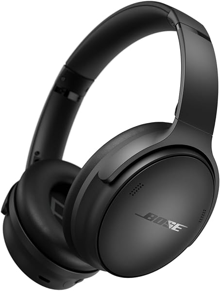 Bose QuietComfort Wireless Bluetooth Headphones, Active Noise Cancelling, Black