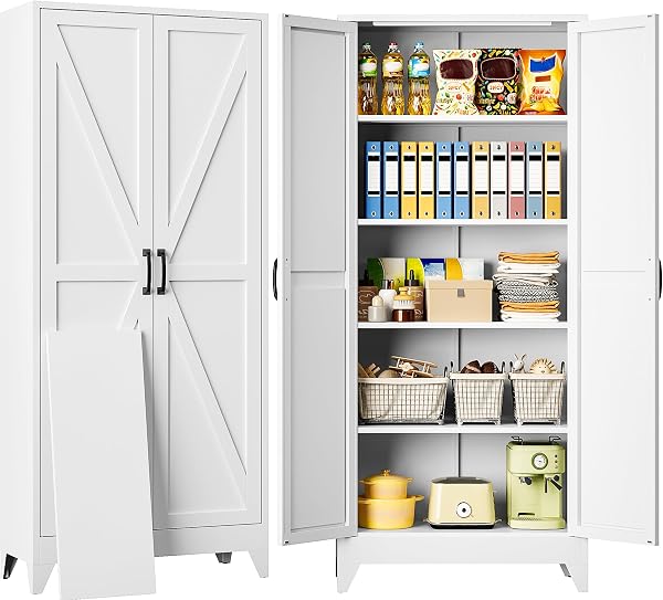 SISESOL 75" Tall Pantry Cabinet