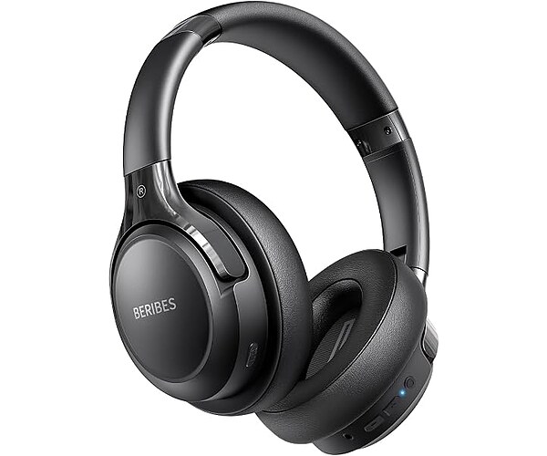 BERIBES Bluetooth Headphones Over Ear Wireless HiFi Stereo 65H 6EQ