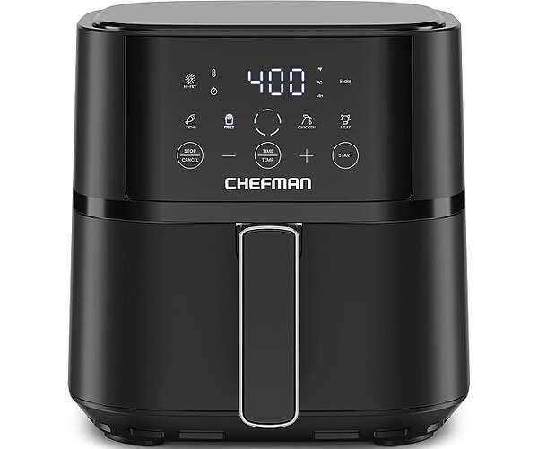 Chefman Air Fryer, 4 Qt Compact Airfryer with Hi-Fry Technology