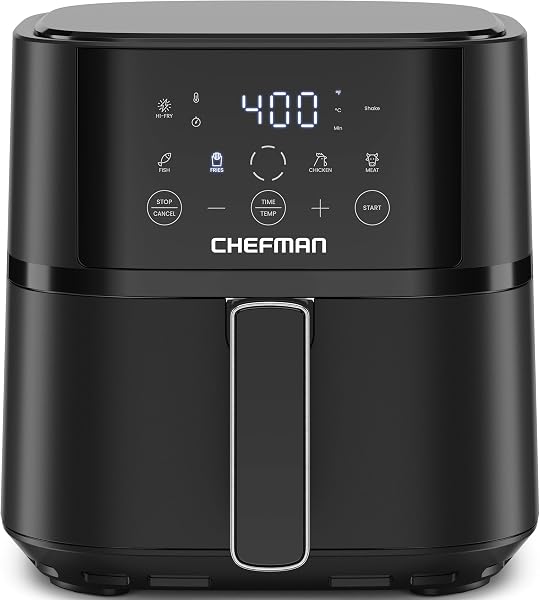 Chefman Air Fryer, 4 Qt Compact Airfryer with Hi-Fry Technology