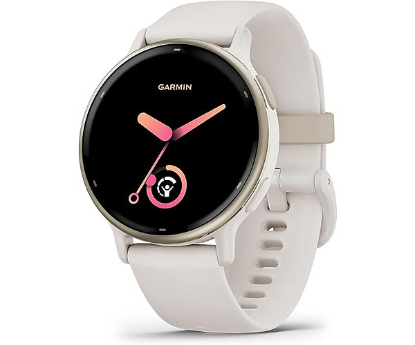 Garmin vivoactive 5, Health and Fitness GPS Smartwatch, 42mm, Ivory